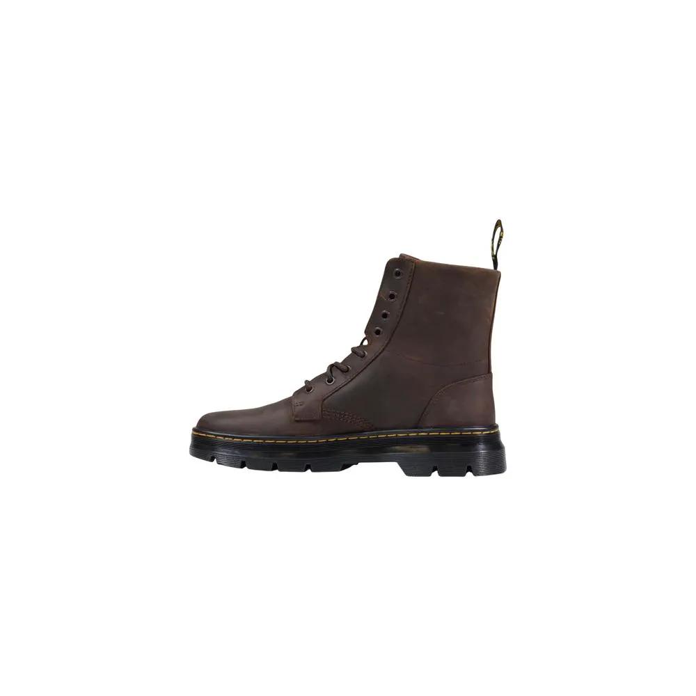 Baskets de sport Dr. Martens en cuir marron
