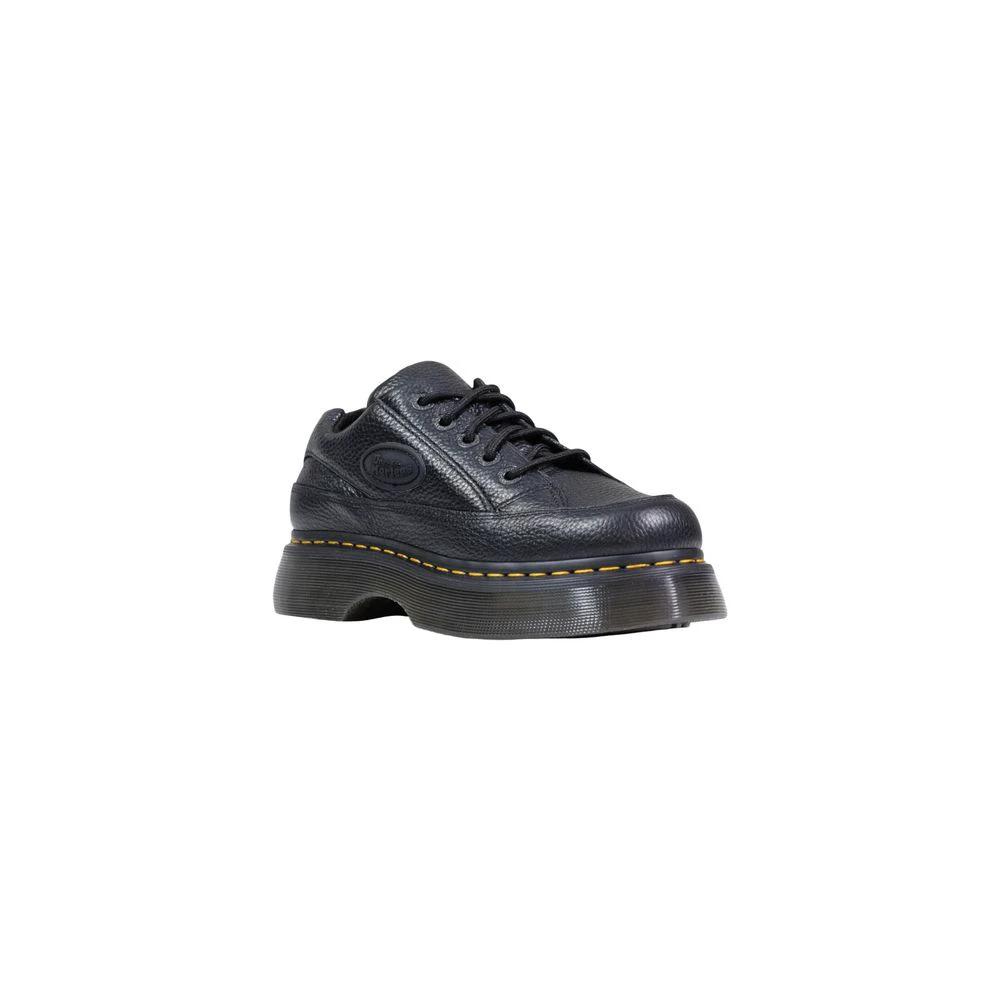 Escarpins à plateforme en cuir noir Dr. Martens
