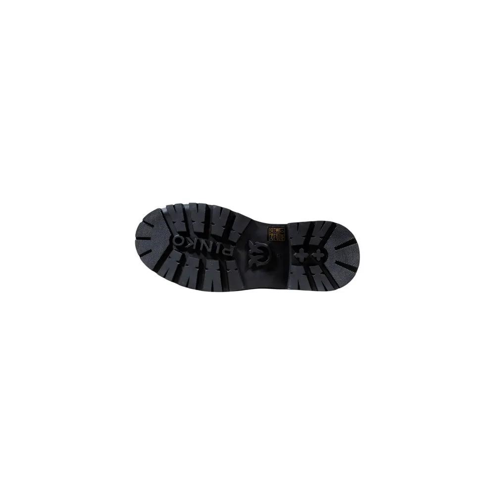 Bottines PINKO en cuir noir