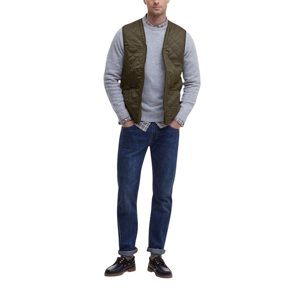 Veste Barbour verte en polyamide sans manches