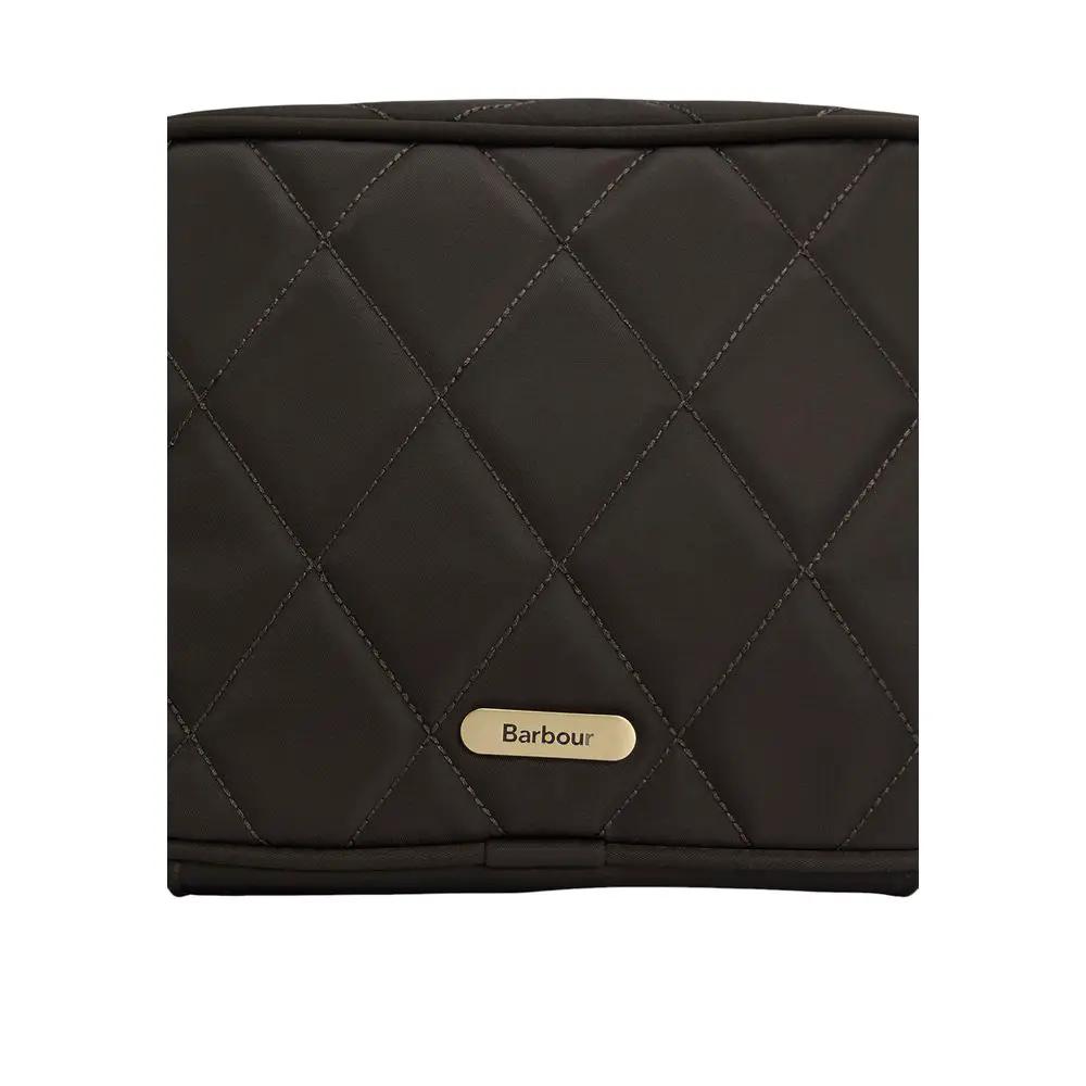 Sac à main Barbour vert en polyamide
