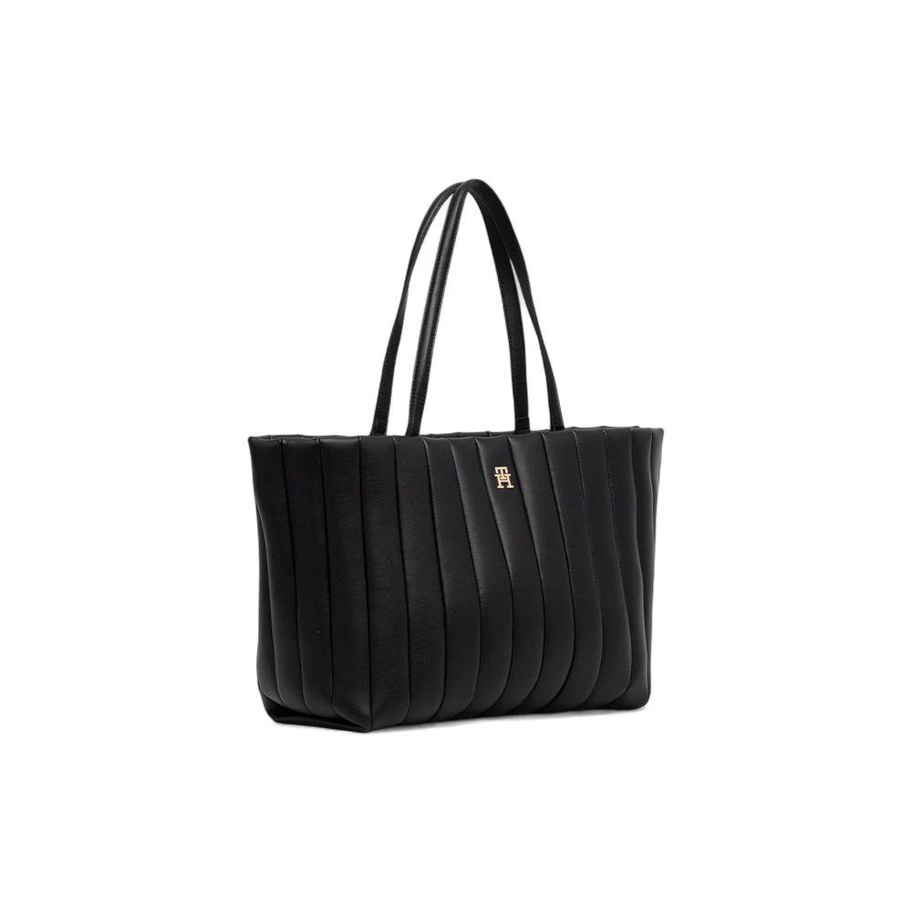 Sac à main Tommy Hilfiger en polyéthylène noir