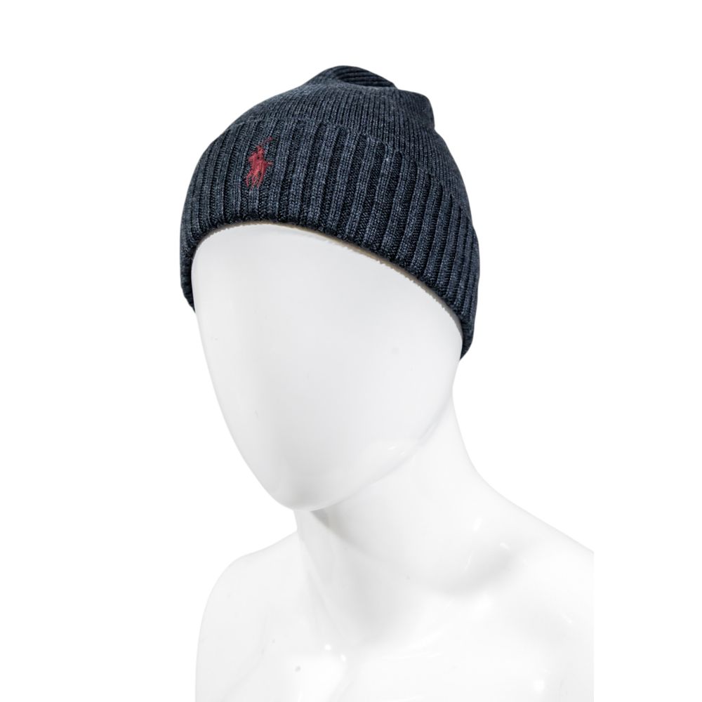 Casquette en laine grise Ralph Lauren (casquette de baseball)