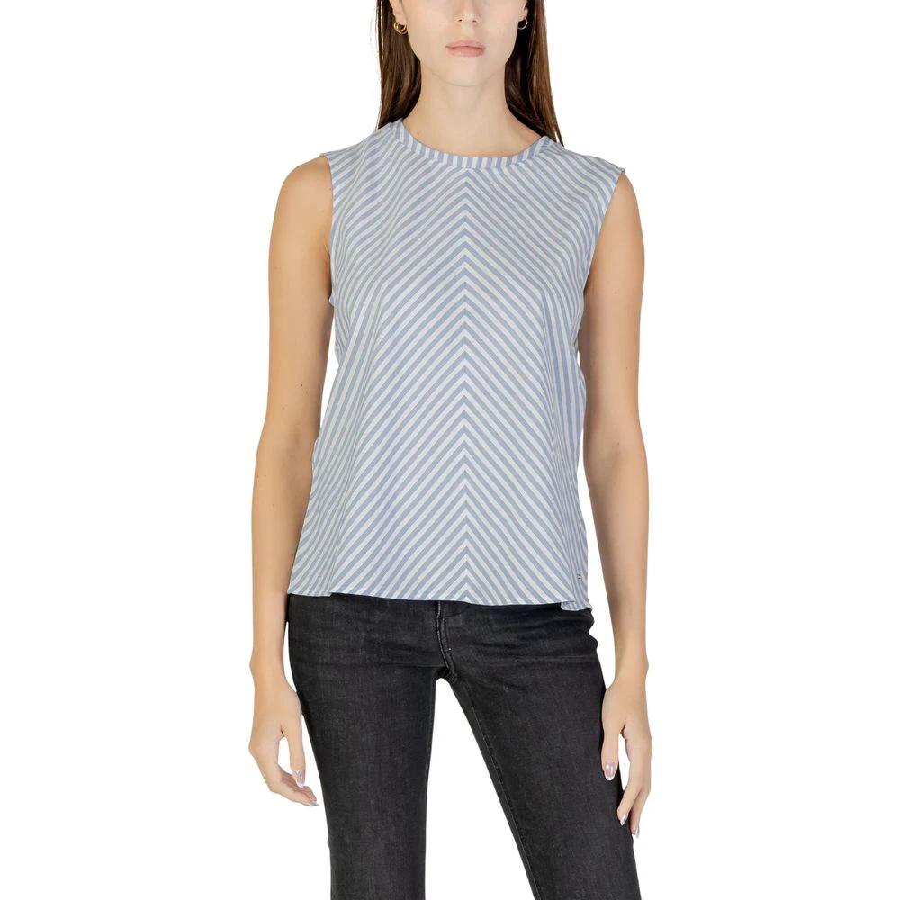 Débardeurs en coton bleu Tommy Hilfiger Jeans