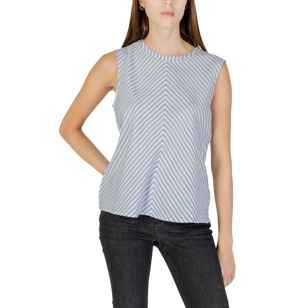 Débardeurs en coton bleu Tommy Hilfiger Jeans