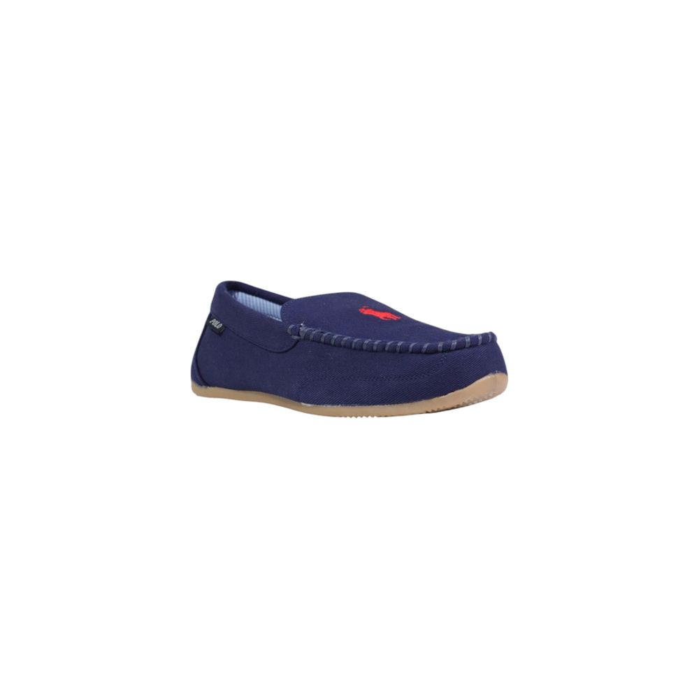 Ralph Lauren Blue Textile Slippers