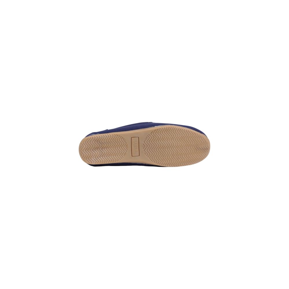 Ralph Lauren Blue Textile Slippers