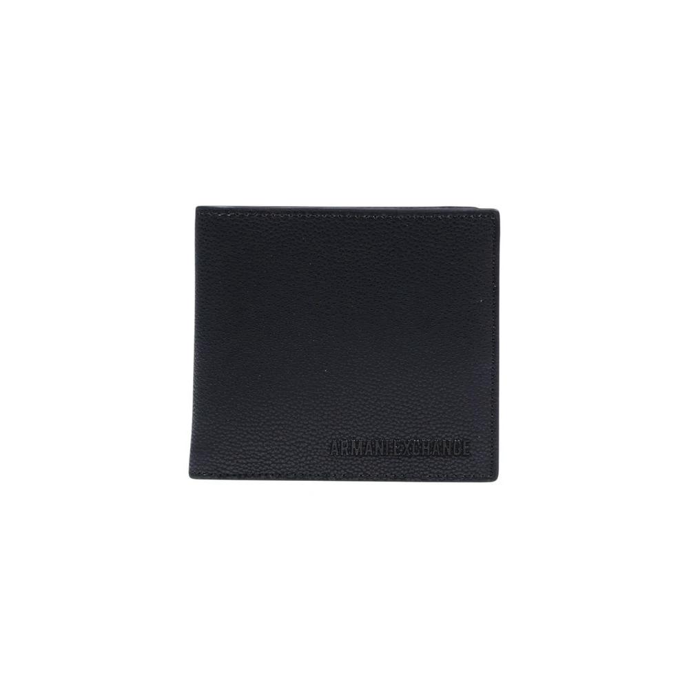 Portefeuille Armani Exchange en polyester noir