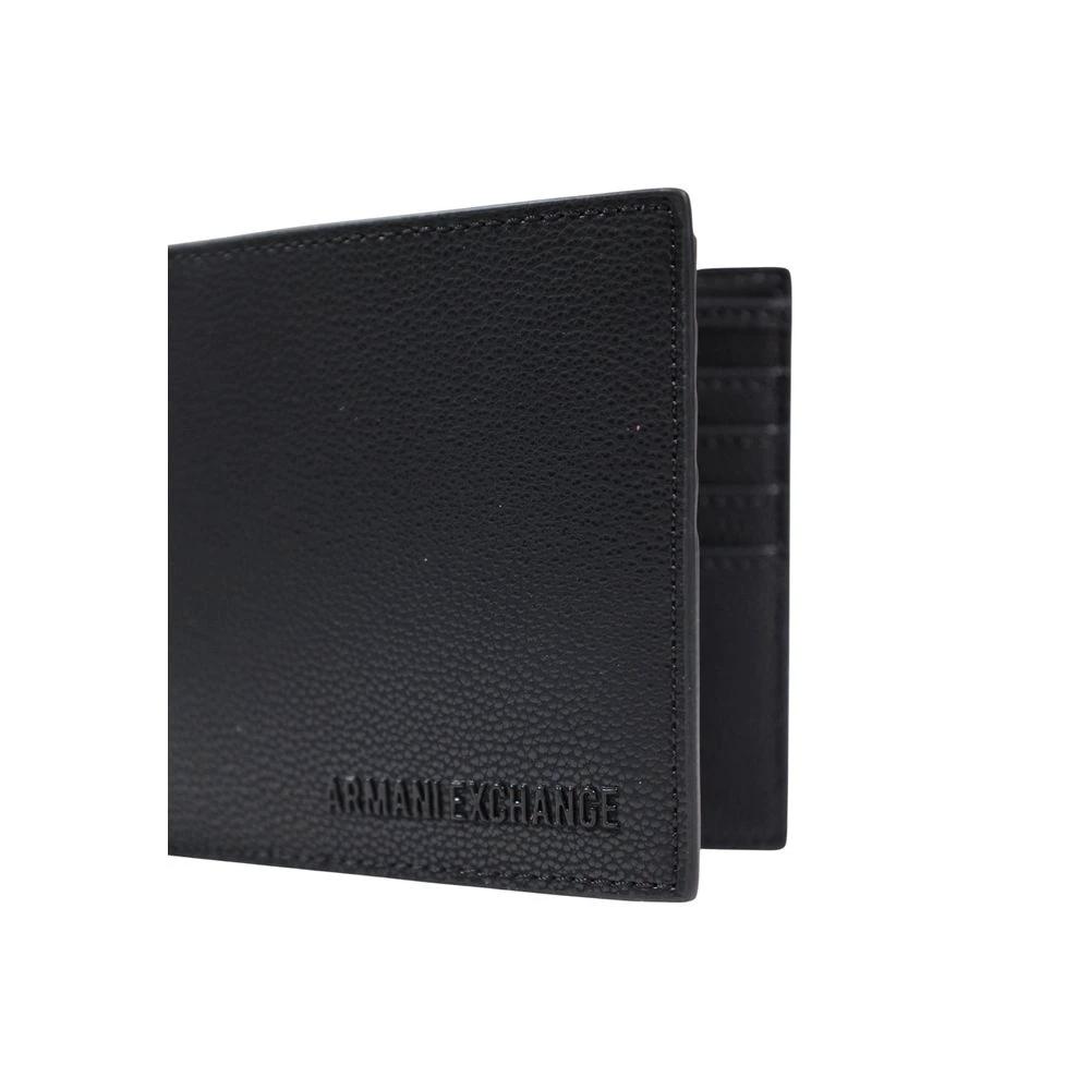 Portefeuille Armani Exchange en polyester noir
