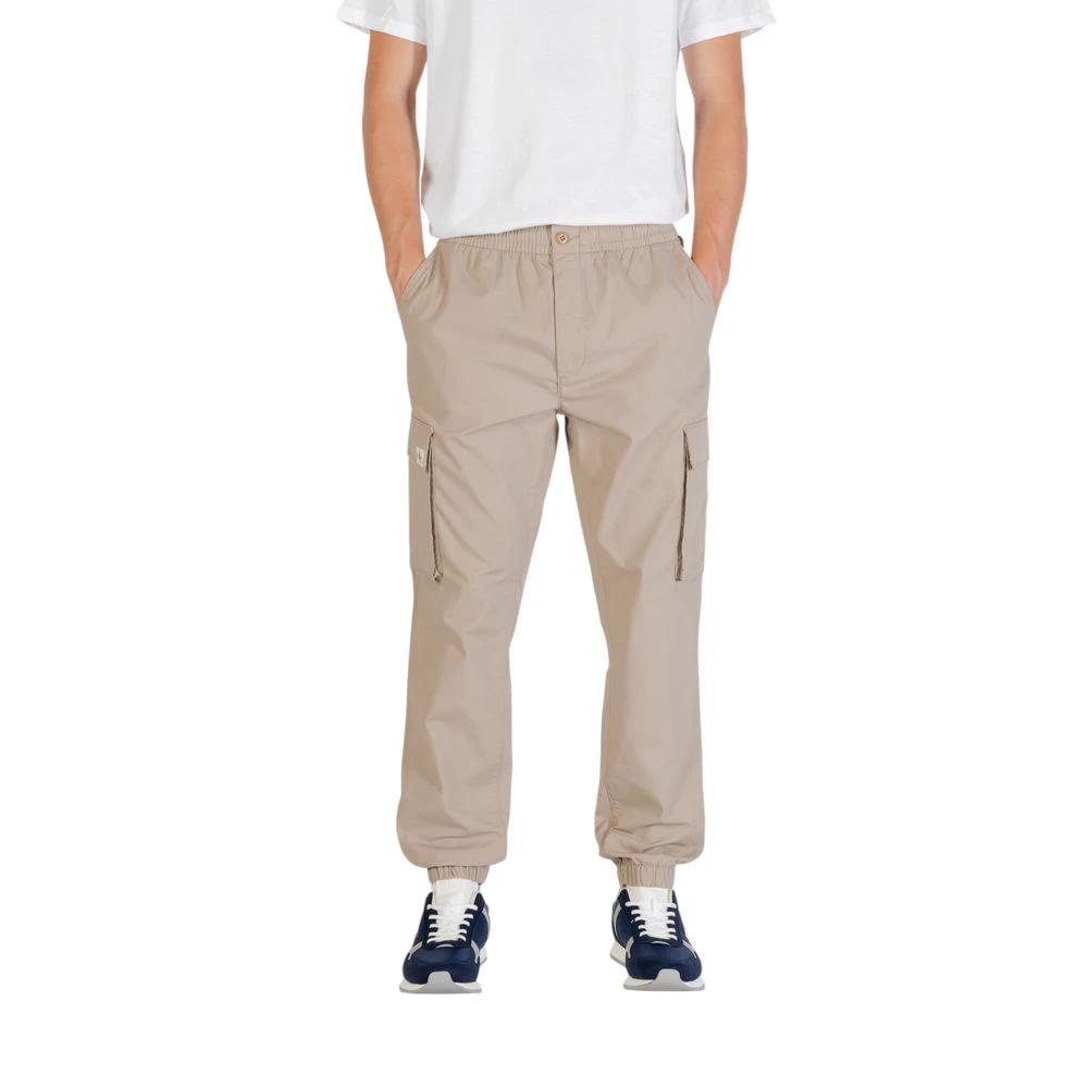 Pantalon cargo en coton marron Calvin Klein Jeans