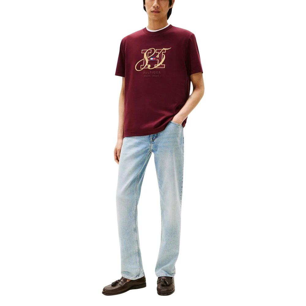 Vêtements de sport Tommy Hilfiger en coton bordeaux