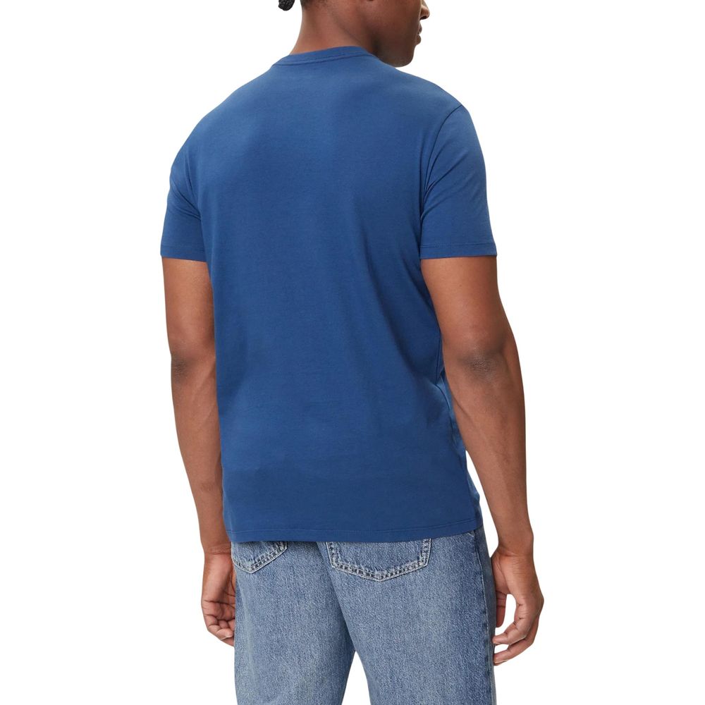 T-shirt bleu en coton Calvin Klein Jeans