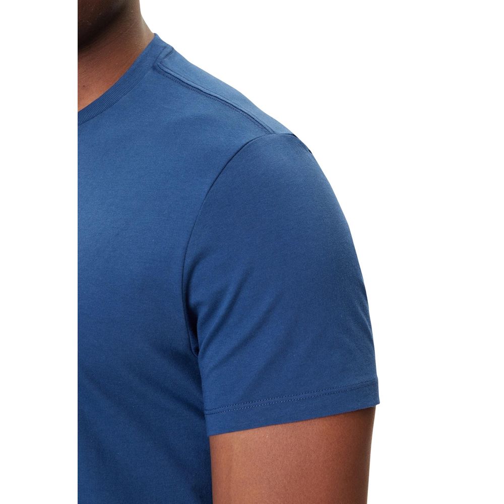 T-shirt bleu en coton Calvin Klein Jeans
