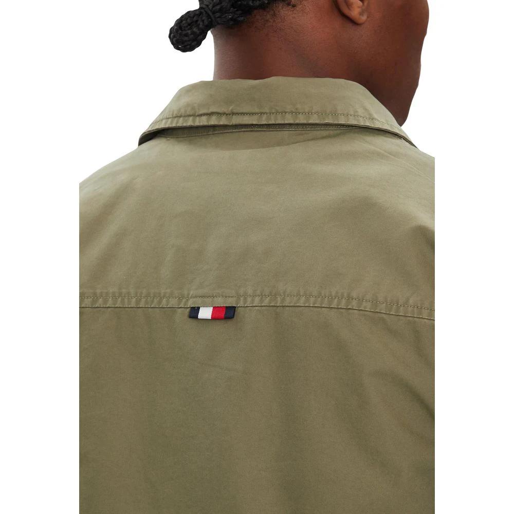 Manteau bicolore Tommy Hilfiger en coton recyclé