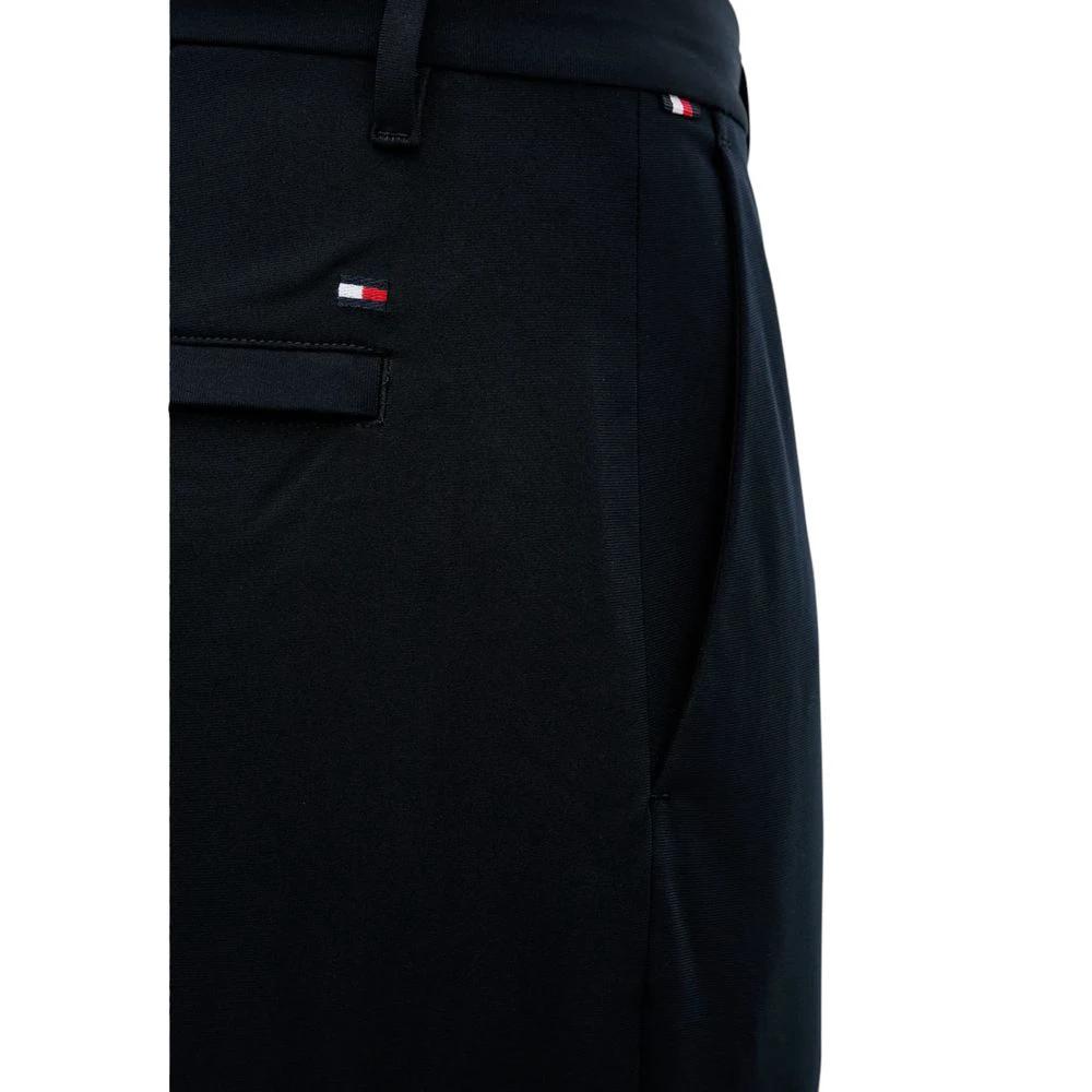 Tommy Hilfiger Blue Polyester Casual Pants