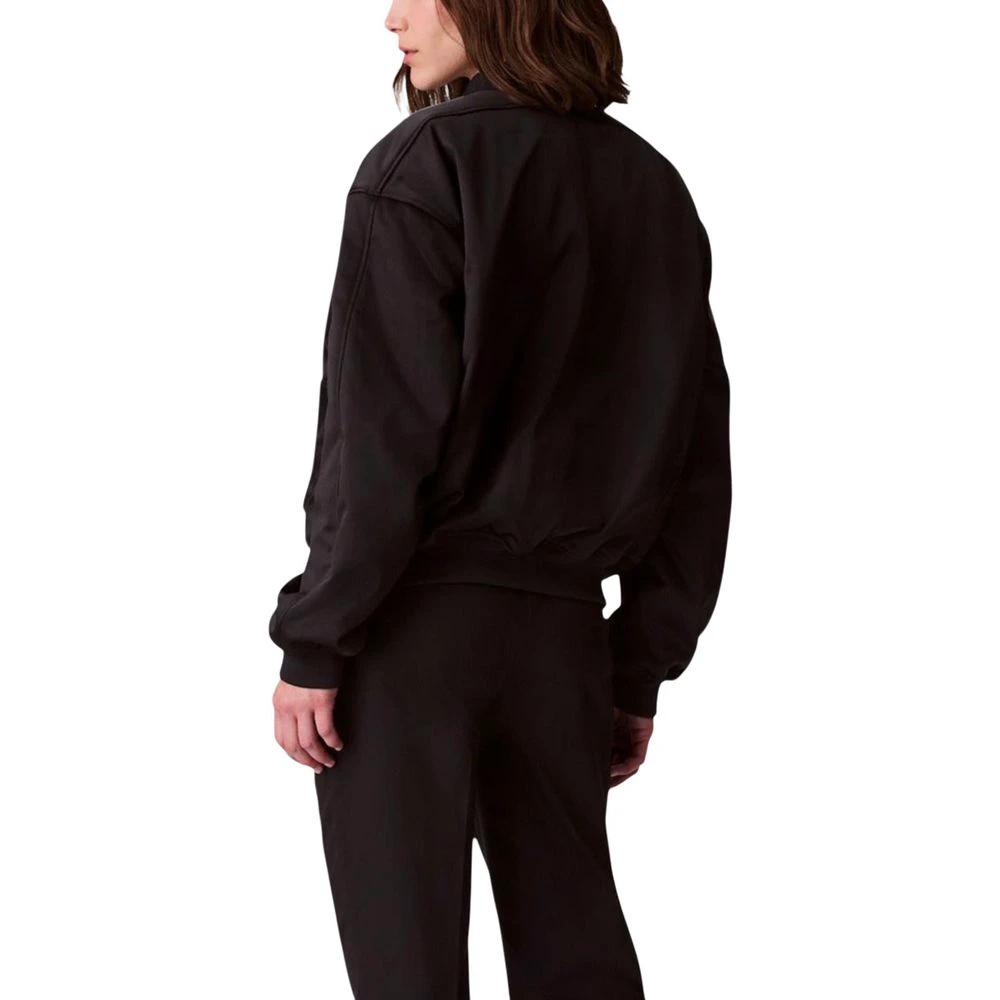 Bomber noir en polyester recyclé Calvin Klein Jeans