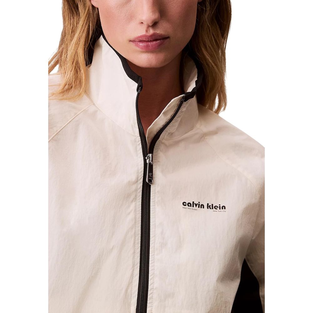 Veste Calvin Klein Jeans blanche en polypropylène