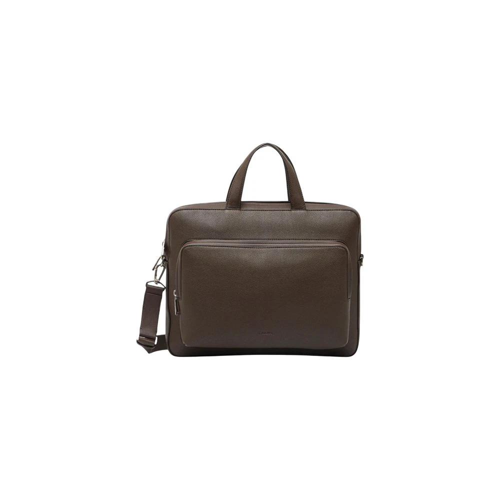 Mallette Calvin Klein marron en polyéthylène