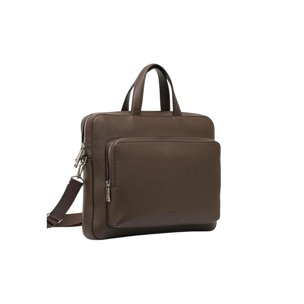 Mallette Calvin Klein marron en polyéthylène