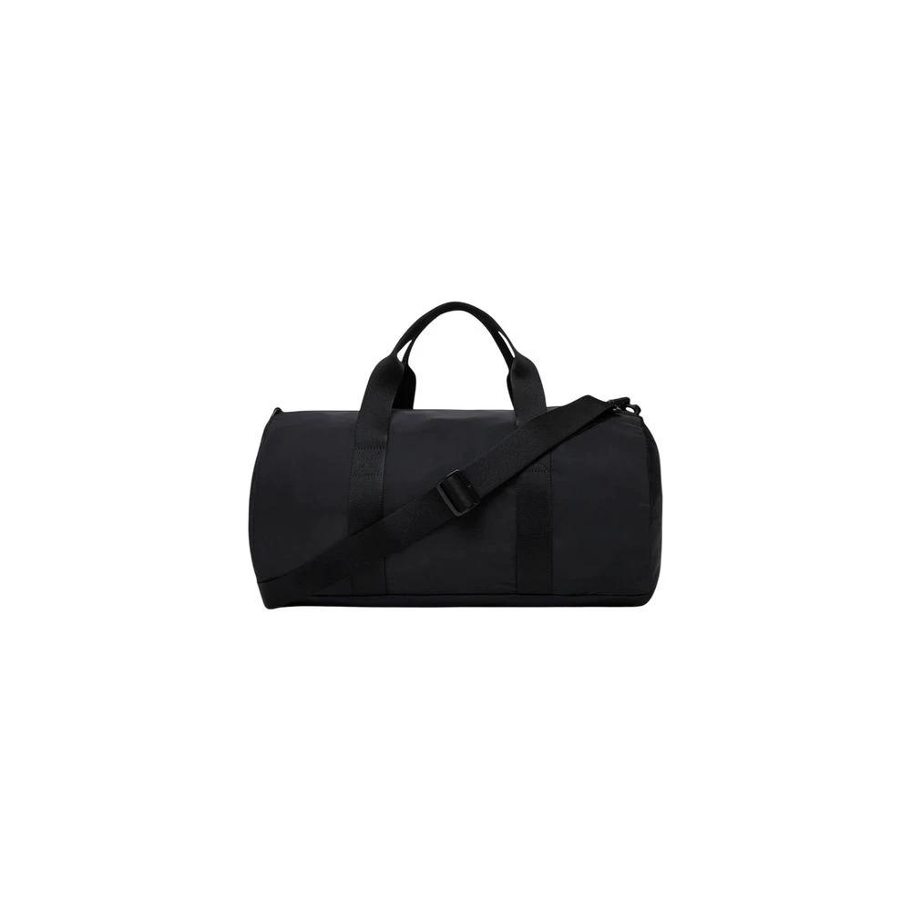 Calvin Klein Black Recycled Polyester Duffel Bag