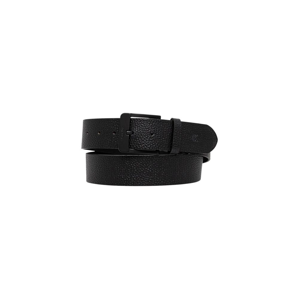 Calvin Klein Black Leather Regular Belt