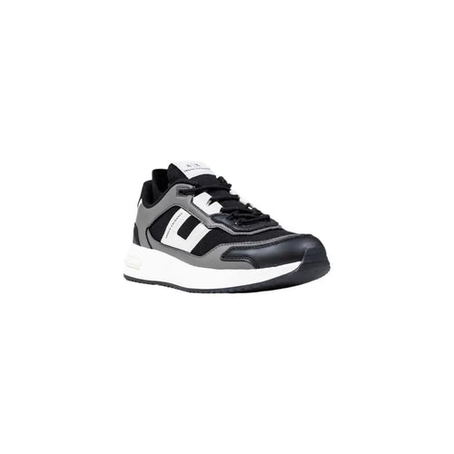 Baskets de sport bicolores en polyester Armani Exchange