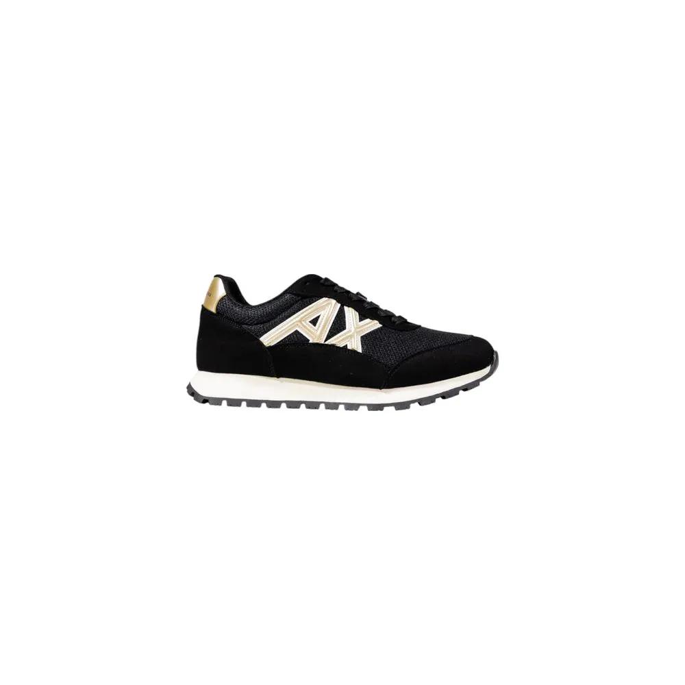 Baskets de sport bicolores en polyester Armani Exchange