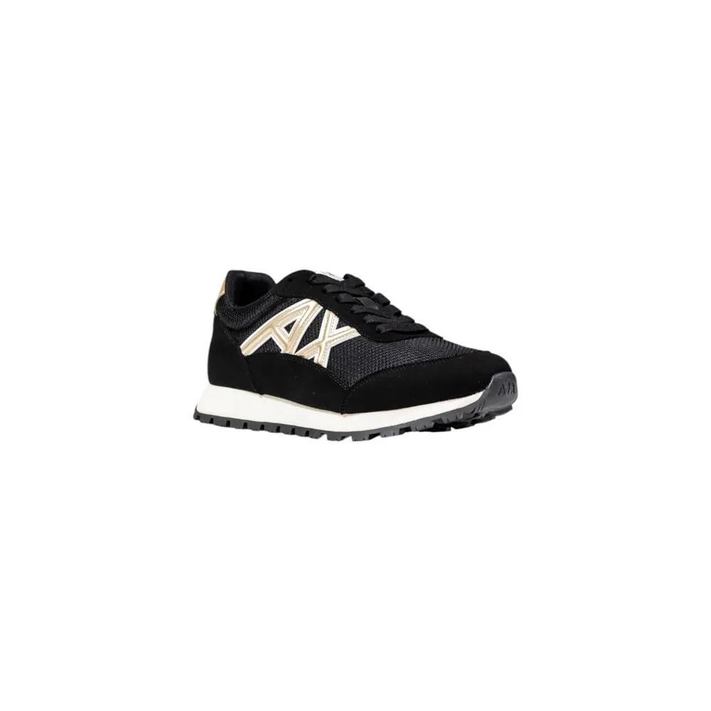 Baskets de sport bicolores en polyester Armani Exchange