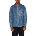 Armani Exchange Blue Denim Shirt
