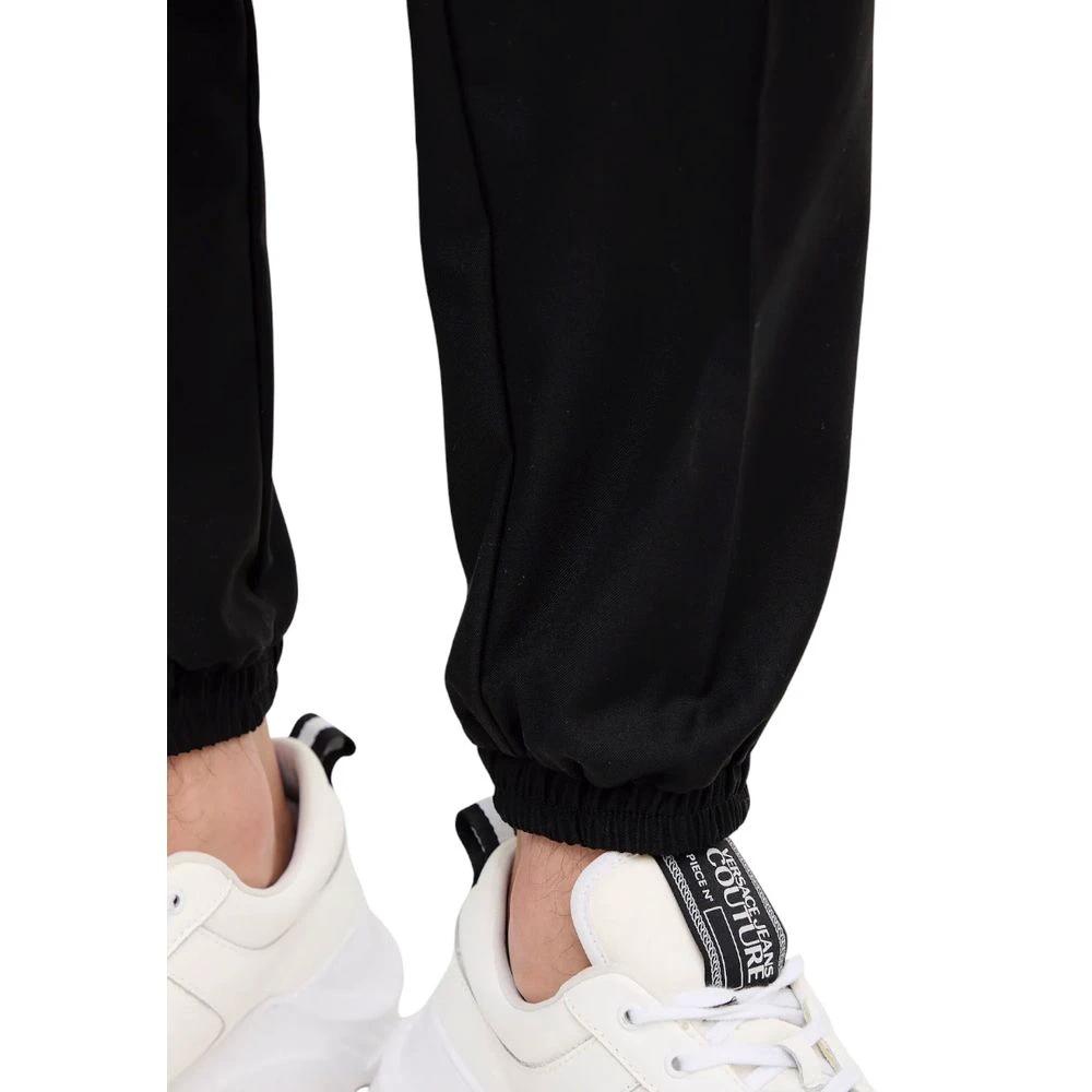 Pantalon décontracté noir en polyester Armani Exchange