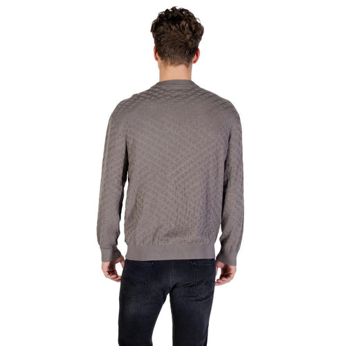 Sweat-shirt gris en polyamide Armani Exchange