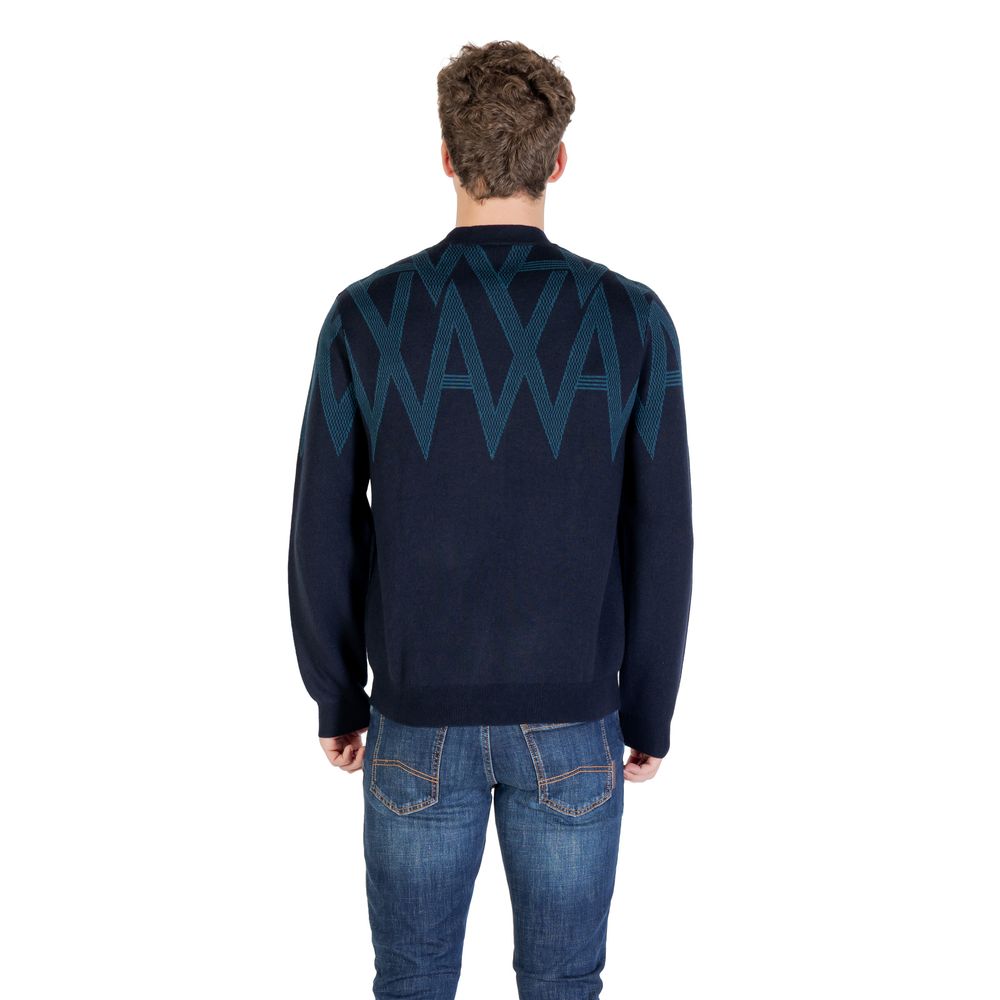 Sweat-shirt noir en marabout Armani Exchange