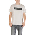 T-shirt en coton beige Armani Exchange