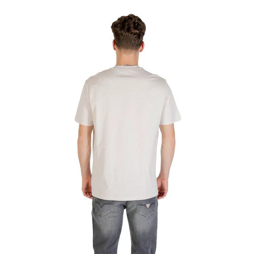 T-shirt en coton beige Armani Exchange
