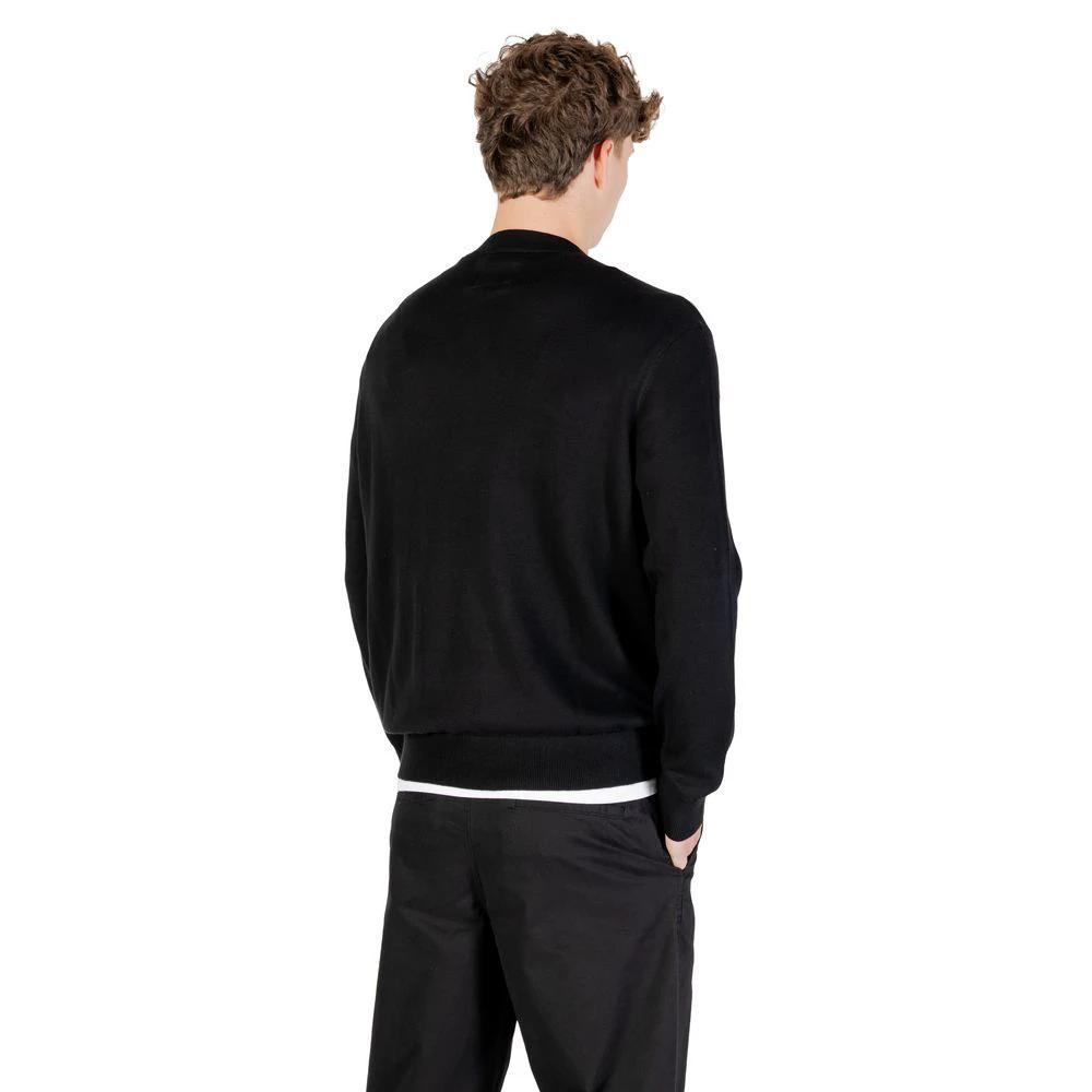 Sweat-shirt noir en viscose Armani Exchange