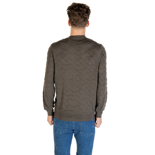 Sweat-shirt vert marabout Armani Exchange