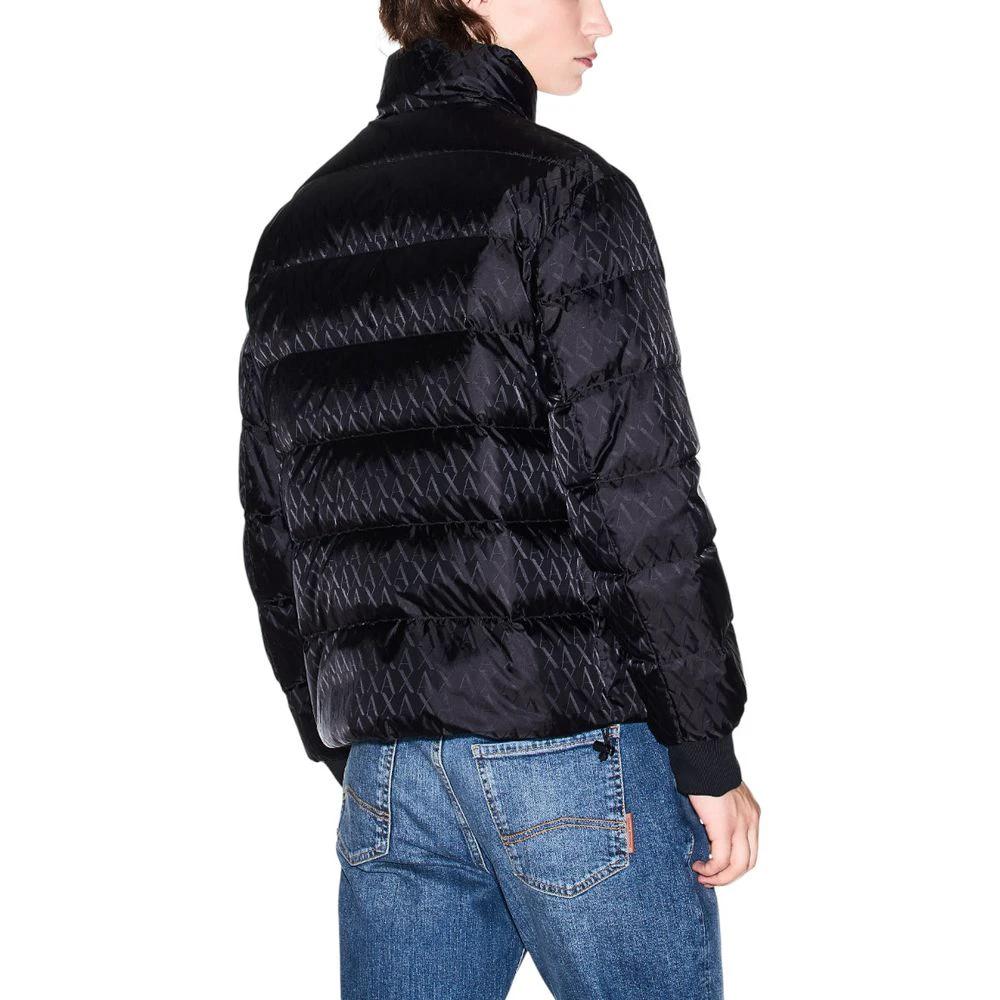 Manteau en polyamide noir Armani Exchange