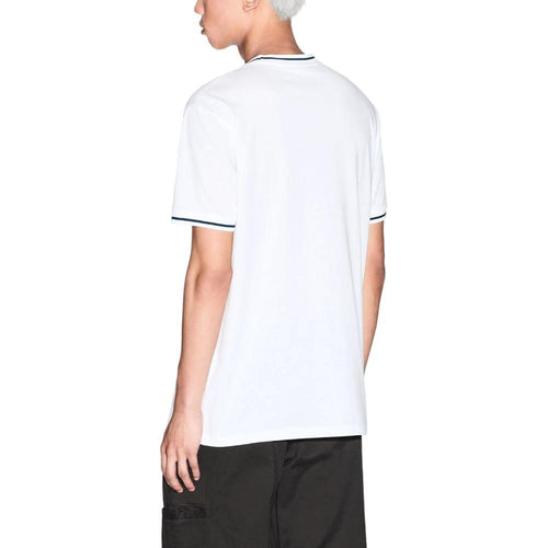 T-shirt blanc en coton Armani Exchange
