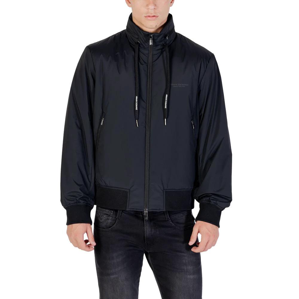 Bomber Armani Exchange en polyamide noir