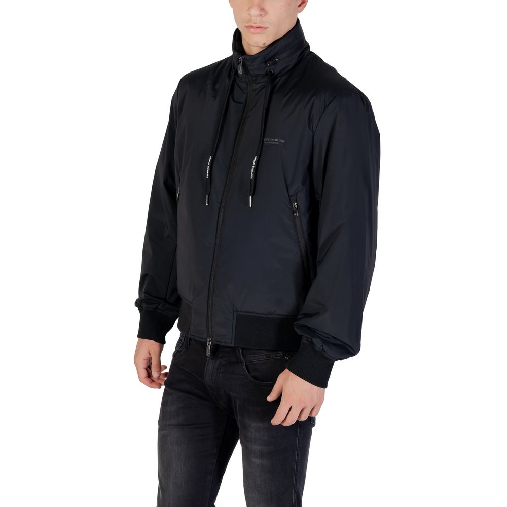 Bomber Armani Exchange en polyamide noir