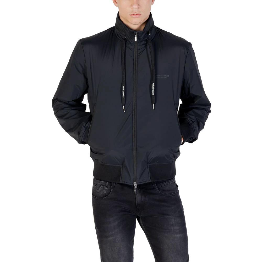Bomber Armani Exchange en polyamide noir
