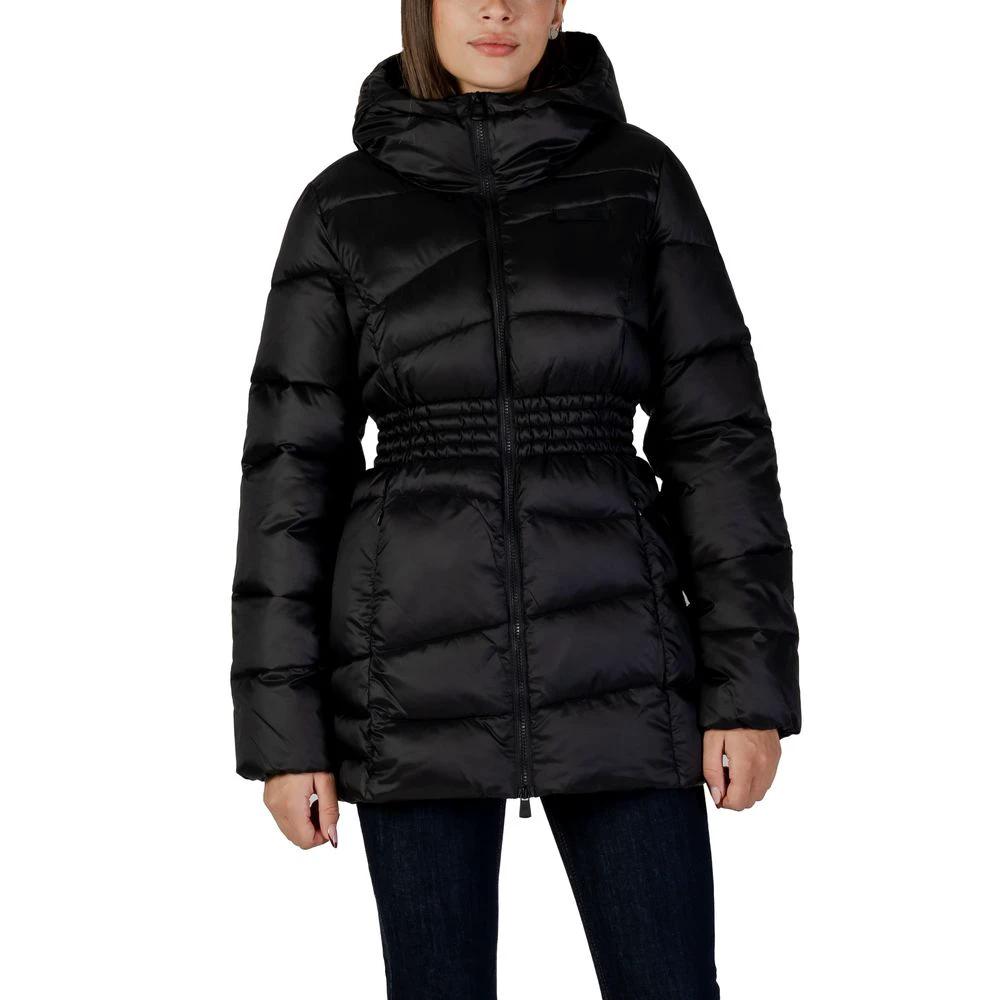 Blouson aviateur EA7 Emporio Armani en polyamide noir