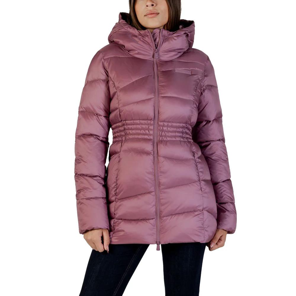 Blouson aviateur Emporio Armani violet en polyamide EA7