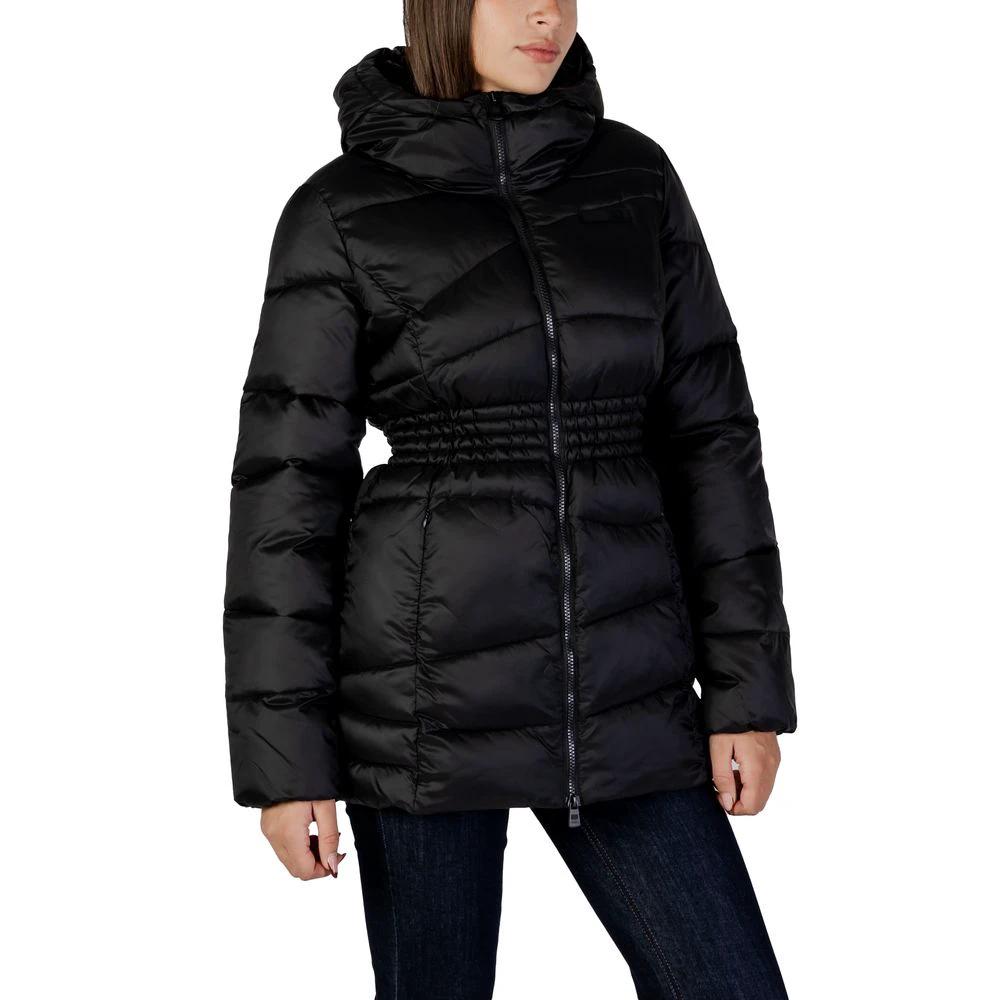 Blouson aviateur EA7 Emporio Armani en polyamide noir