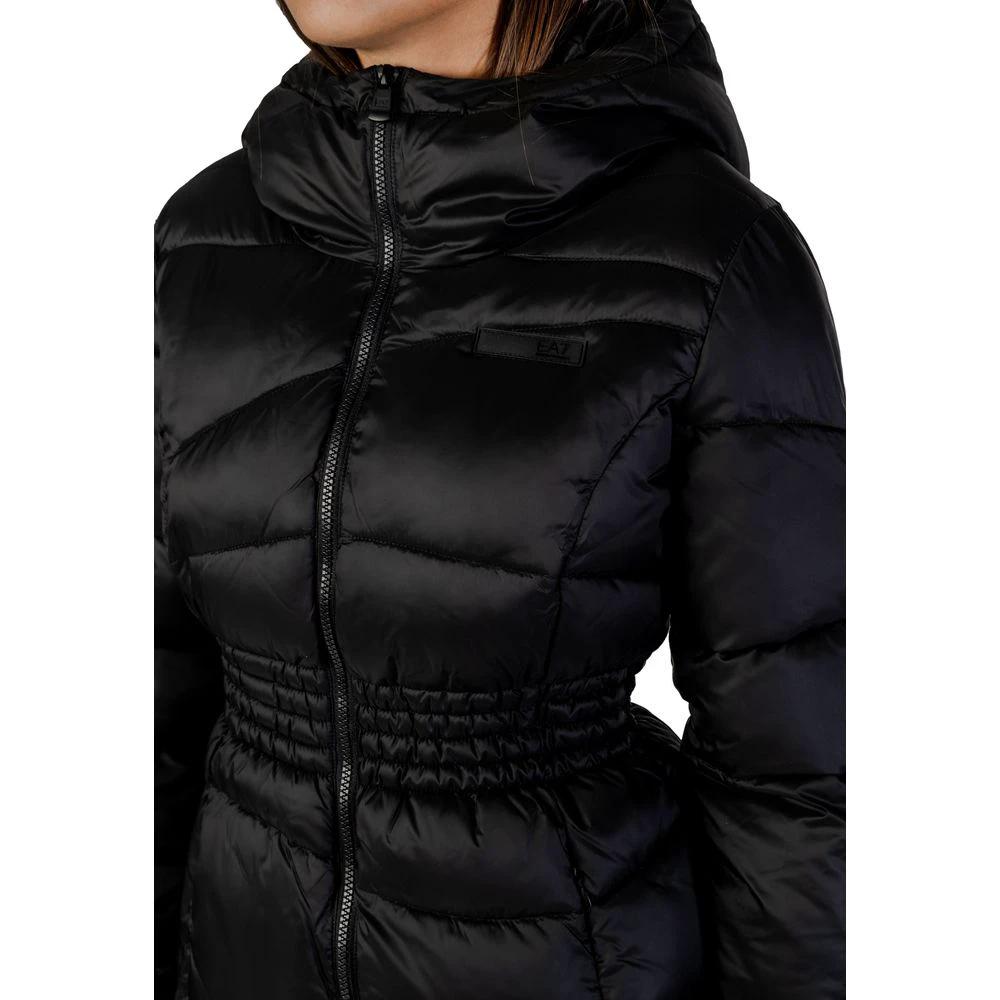 Blouson aviateur EA7 Emporio Armani en polyamide noir