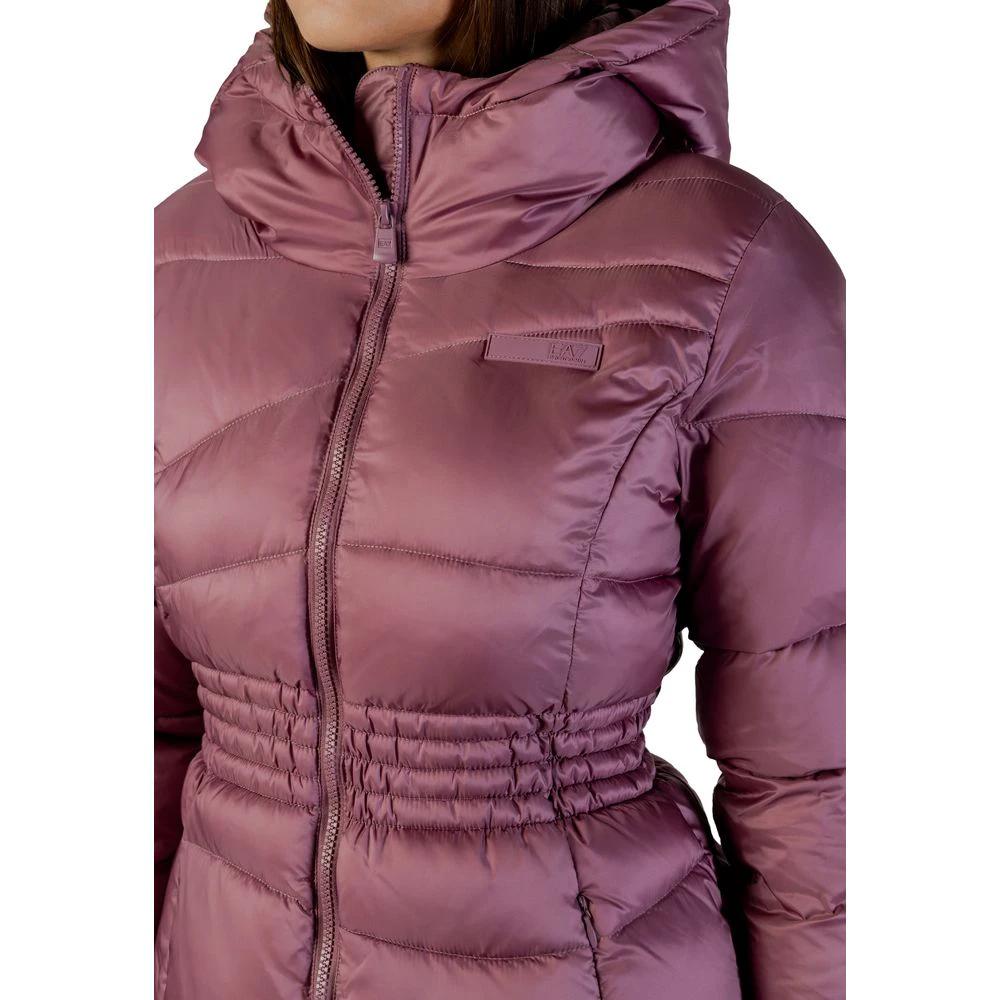 Blouson aviateur Emporio Armani violet en polyamide EA7