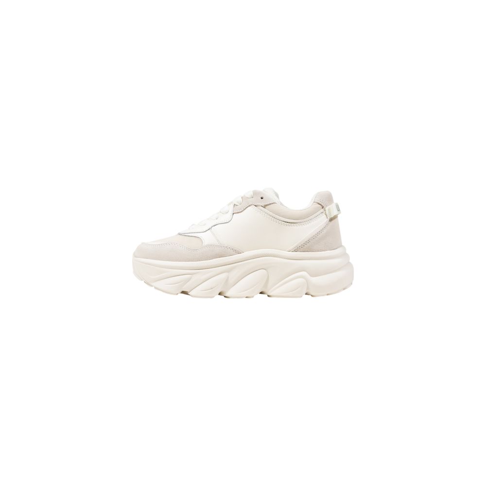 Liu Jo White Artificial Leather Chunky Sneakers