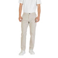 Pantalon décontracté Hugo Boss beige en polyester