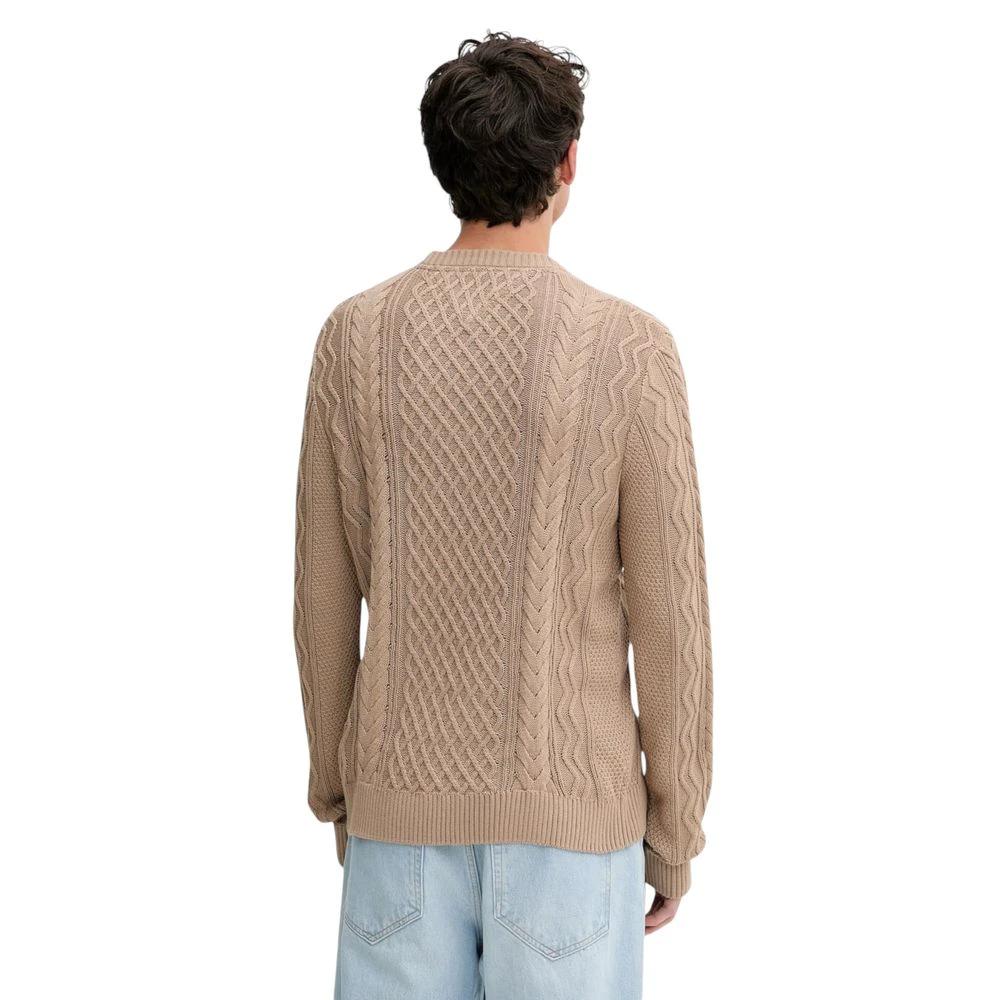 Tommy Hilfiger Jeans Beige Recycled Cotton Sweatshirt