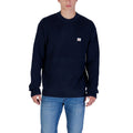Sweat-shirt bleu en coton Calvin Klein Jeans